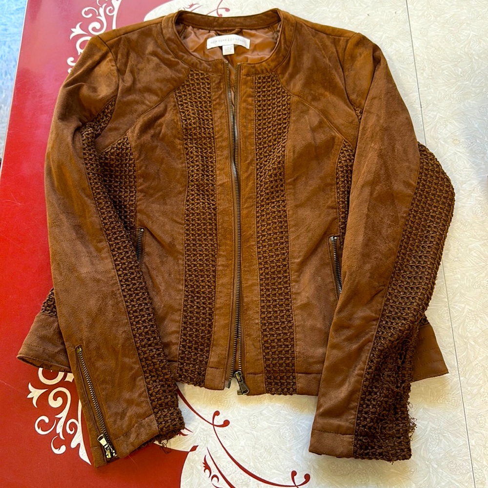 New York & Company Brown Jacket